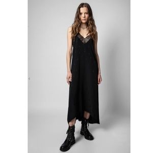 Zadig Voltaire Jac Guitar Silk Dress